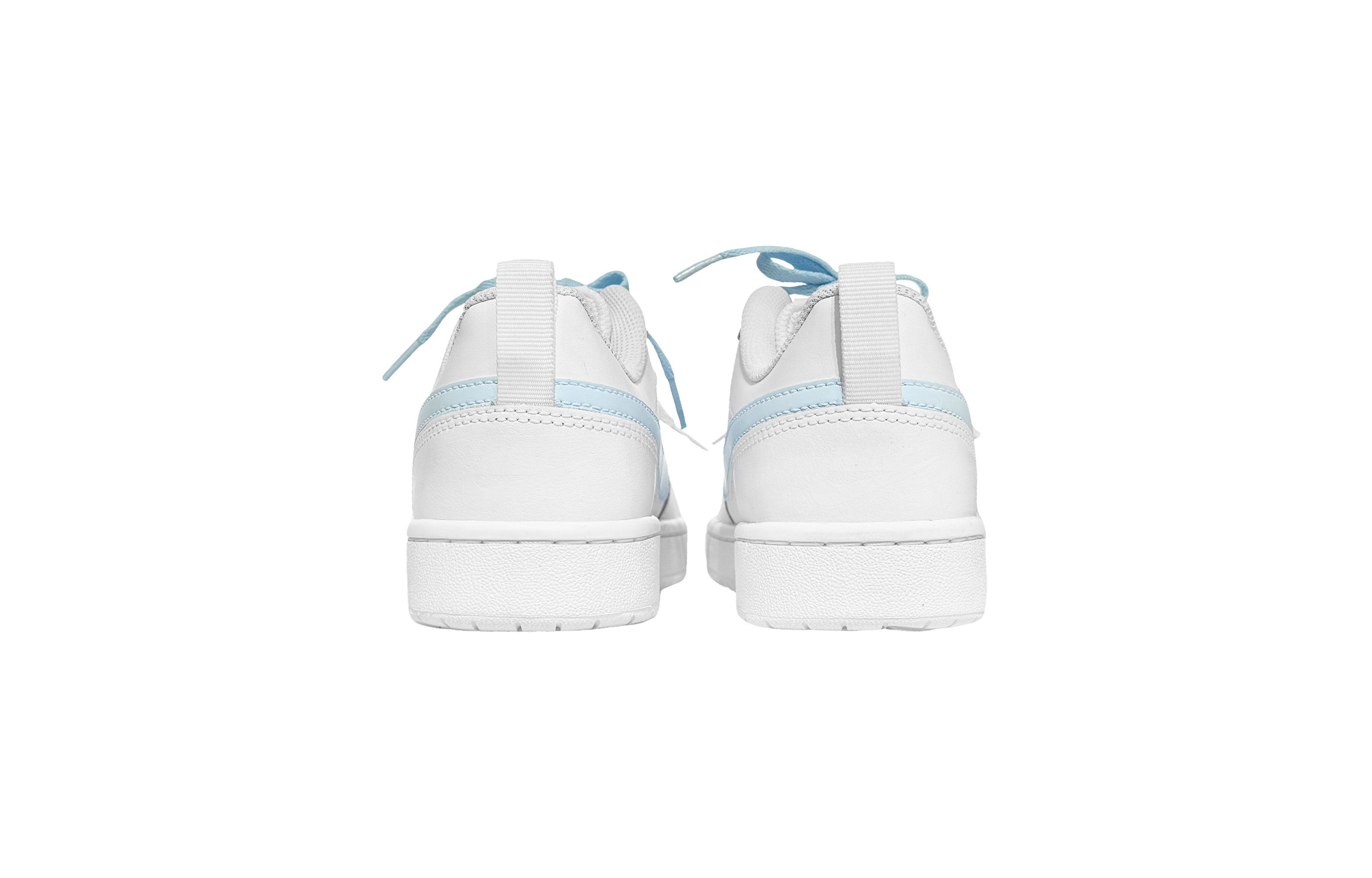 Детские кроссовки для скейтбординга Court Borough Low 2 с низким верхом для подростков Nike, синий — фото 4
