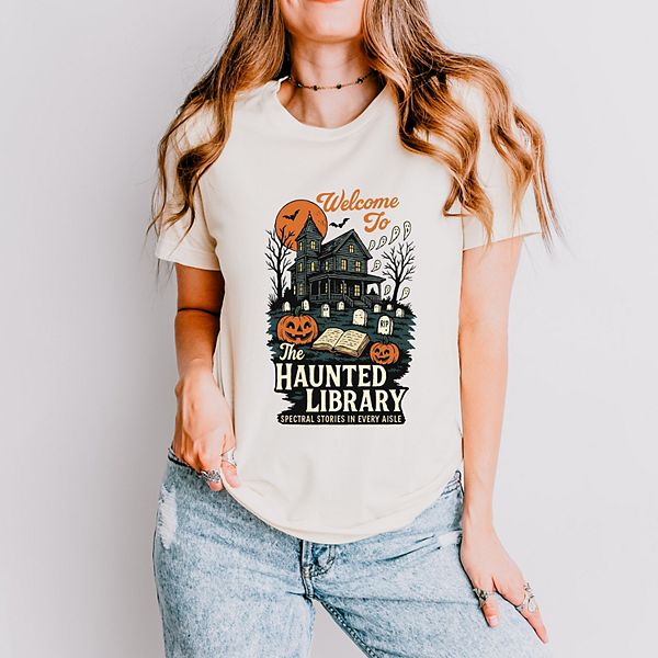 

Футболка с коротким рукавом The Haunted Library Simply Sage Market, Cream, Зеленый, Футболка с коротким рукавом The Haunted Library Simply Sage Market, Cream