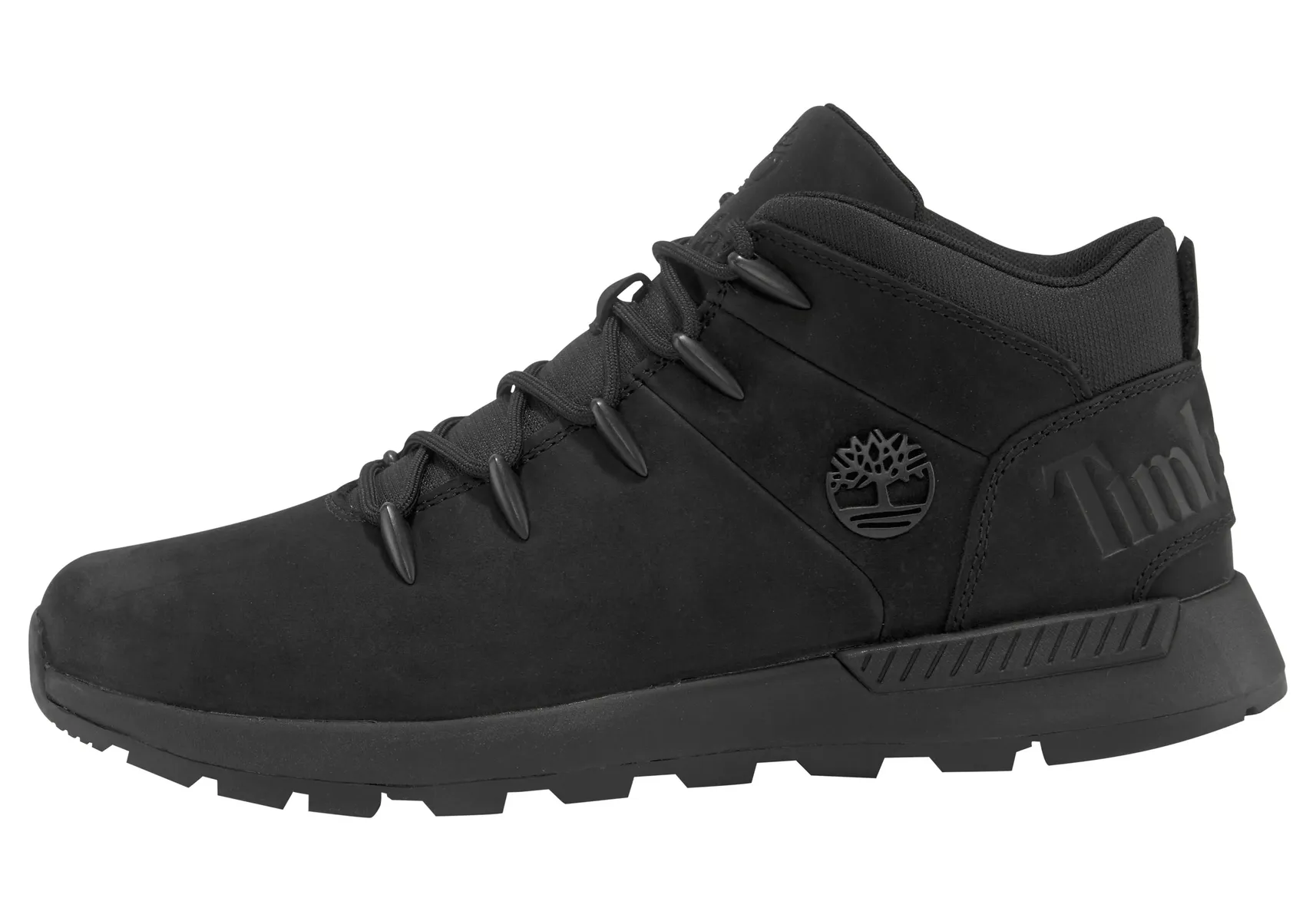 Мужские ботинки Timberland SPRINT TREKKER с логотипом на шнуровке, черный — фото 2