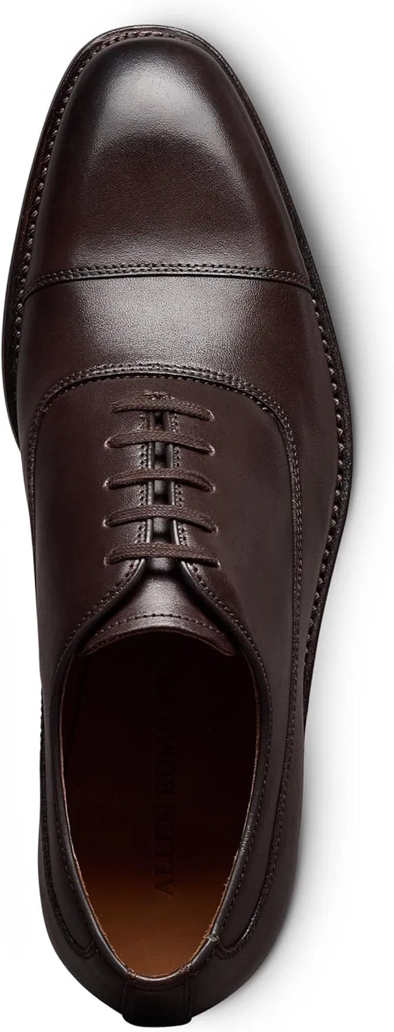 Оксфорды Allen Edmonds, из каштановой кожи — фото 3