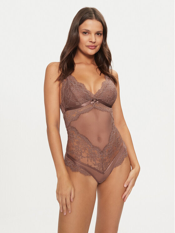 

Боди Hunkemöller, коричневый
