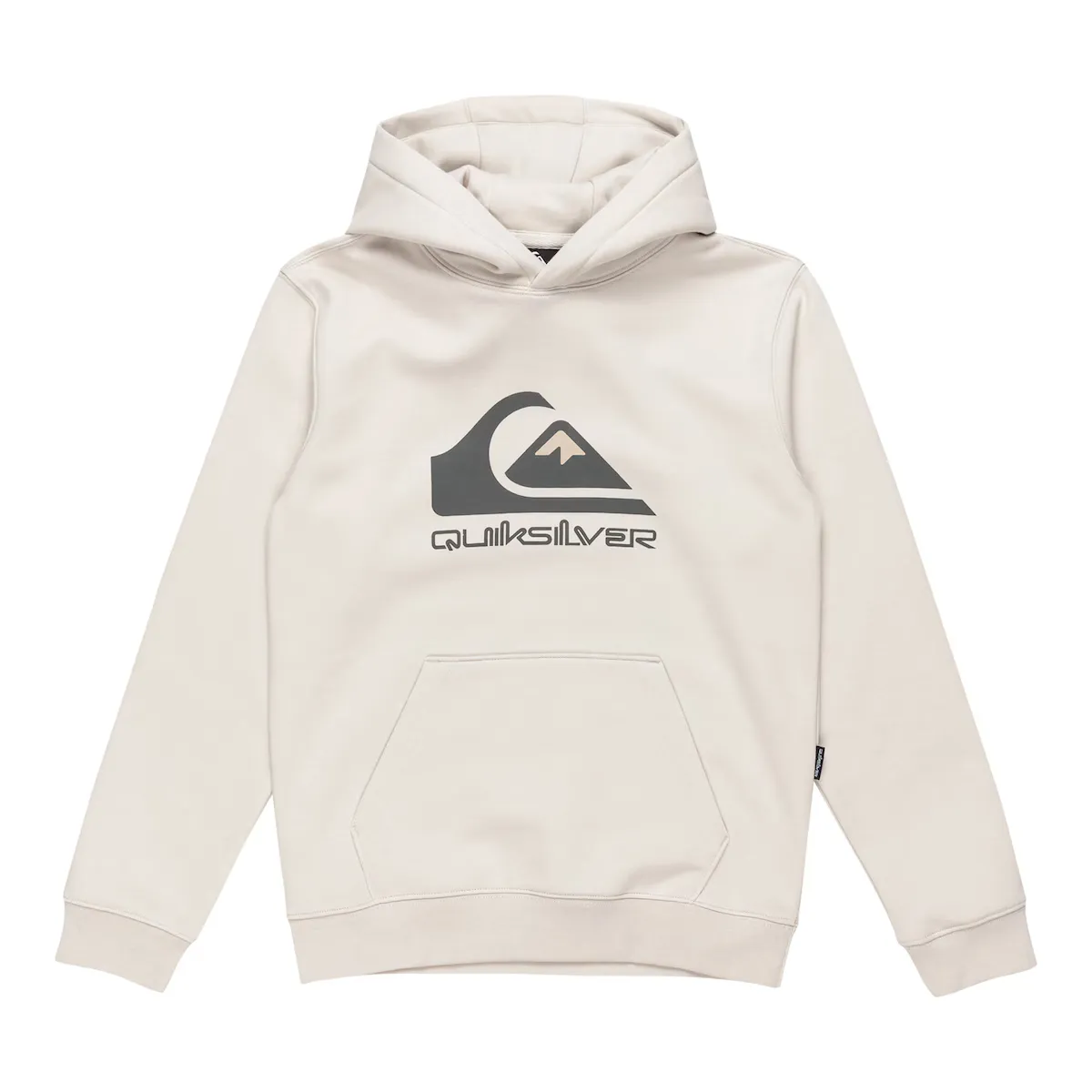 

Детская толстовка с большим логотипом Quiksilver, серый