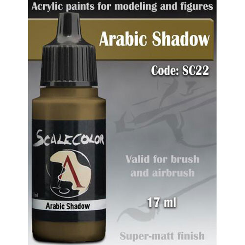 

Миниатюра Scale 75 USA Scale Color Paint: Arabic Shadow (17ml)