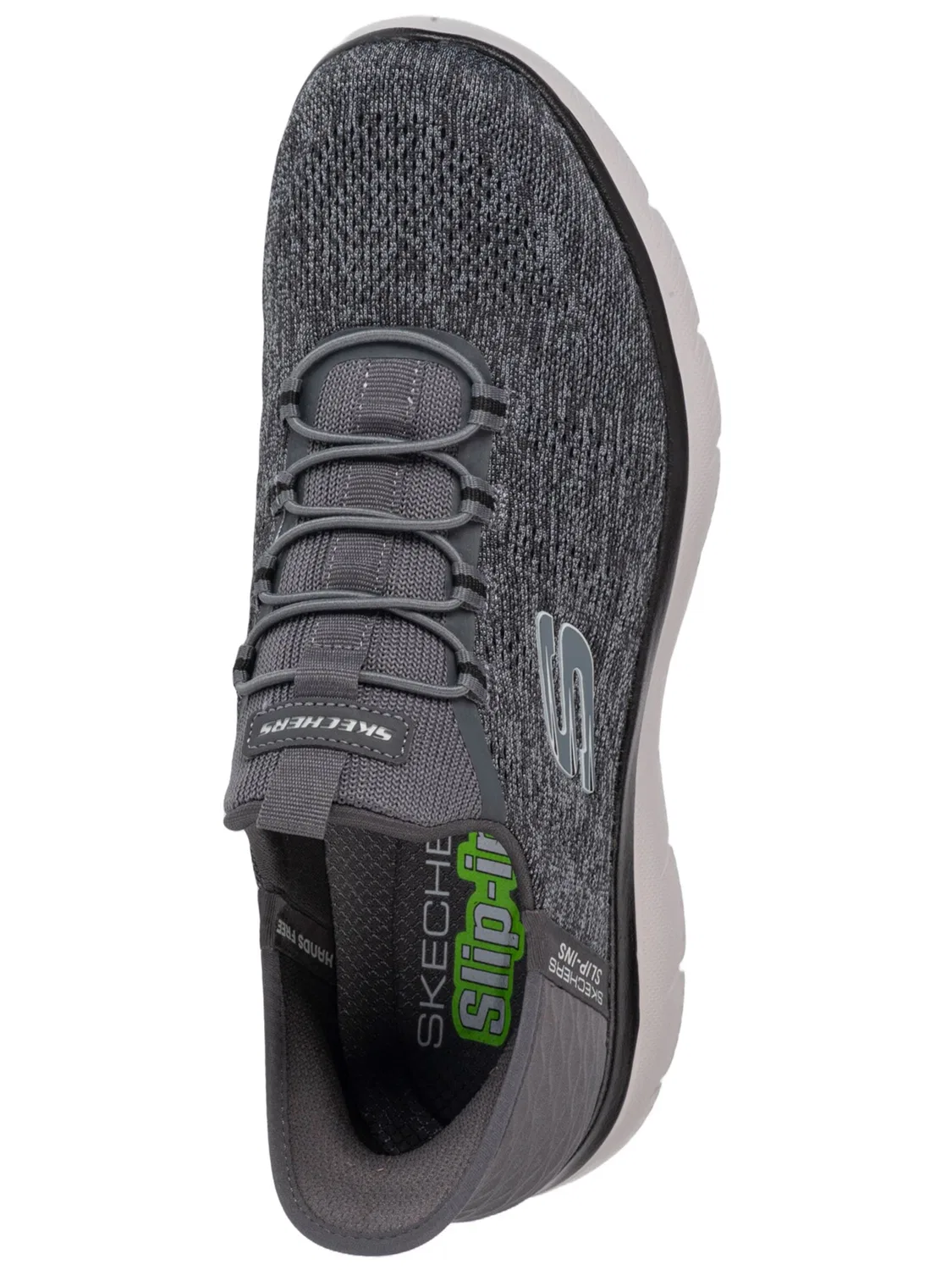 Накладные ботинки 'Slip-Ons: Вершины - Ключевой темп' Skechers, Grey — фото 4