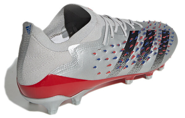 Кроссовки Predator Freak 20.1 л ag Adidas, серебряный — фото 4