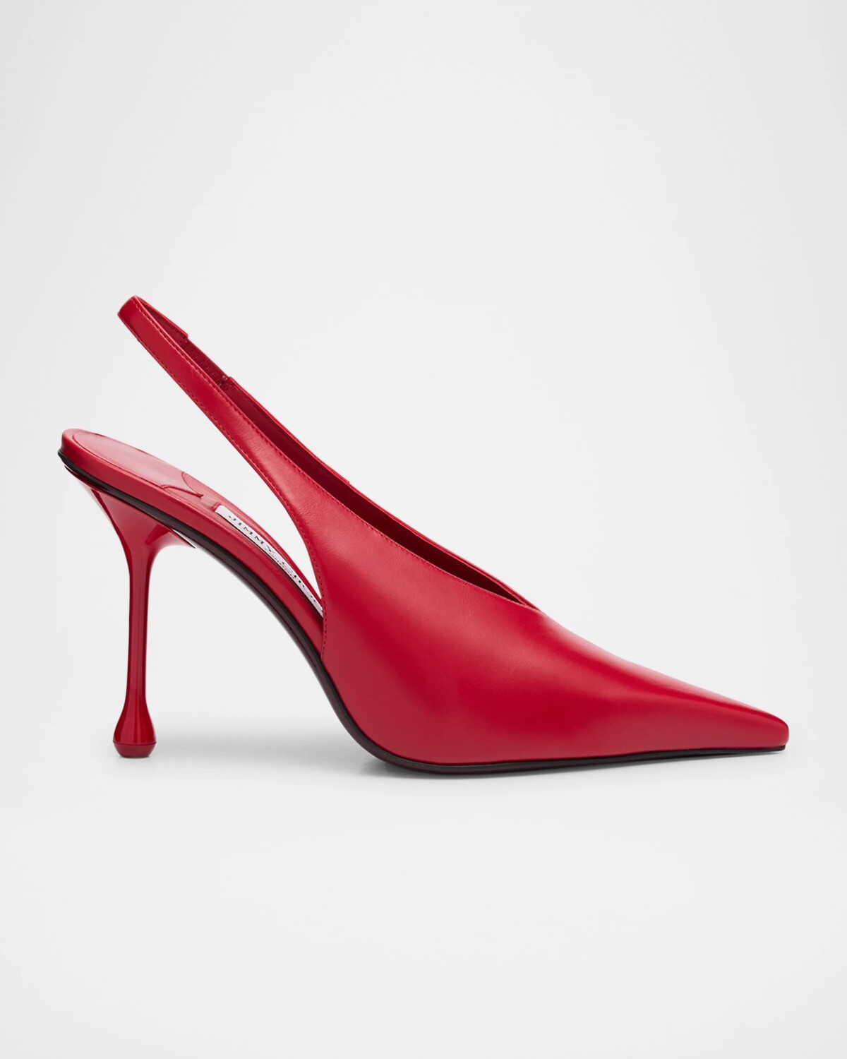 Кожаные туфли Isa с пяткой на пятке Jimmy Choo, цвет Ruby Red