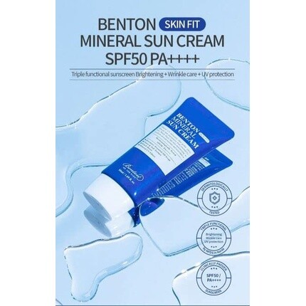 Минеральный солнцезащитный крем Skin Fit Spf50+/Pa++++, 1,7 жидких унций/50 мл, солнцезащитный крем, Benton — фото 2