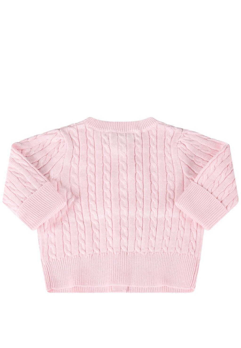 Кардиган MINI CABLE COTTON CARDIGAN Ralph Lauren, розовый — фото 3