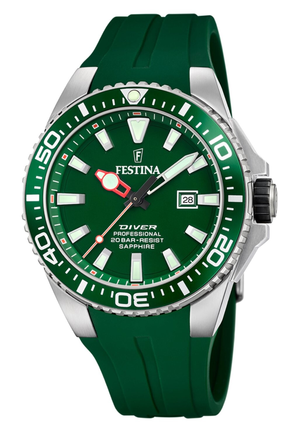 

Часы The Originals Festina, зеленый