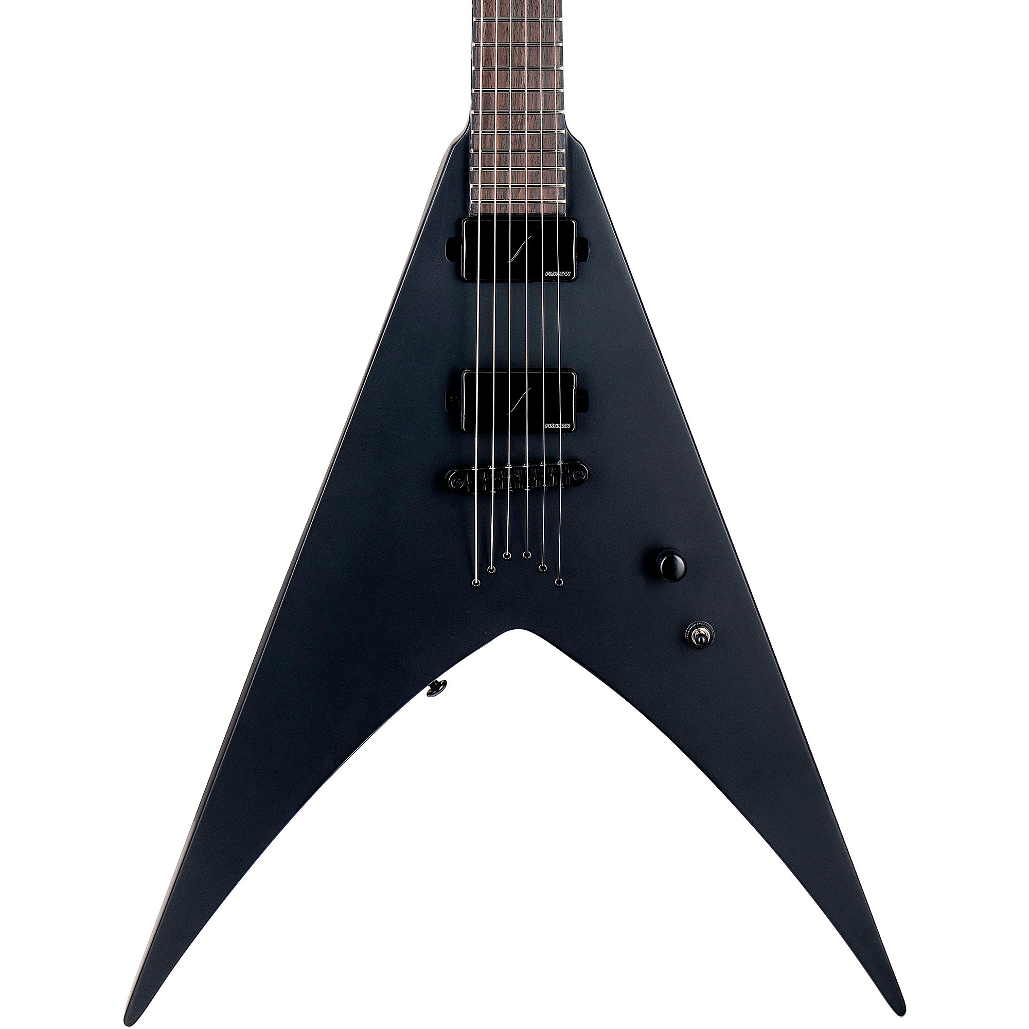 

Электрогитара ESP HEX-6 Black Satin