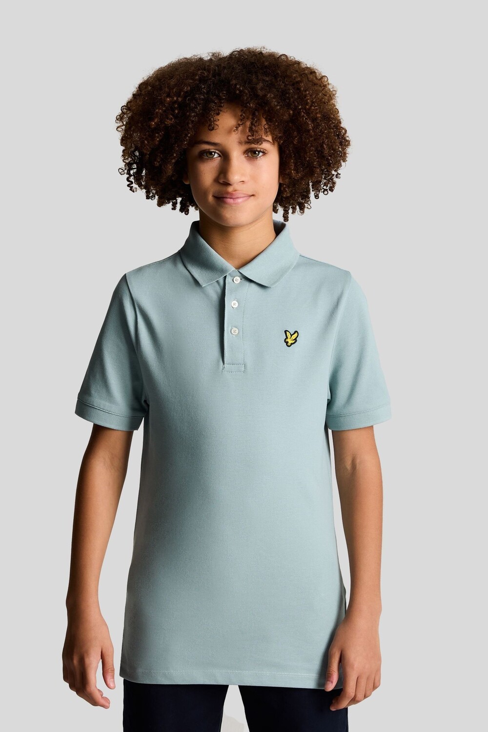 

Классическая рубашка-поло для мальчика Lyle & Scott, синий