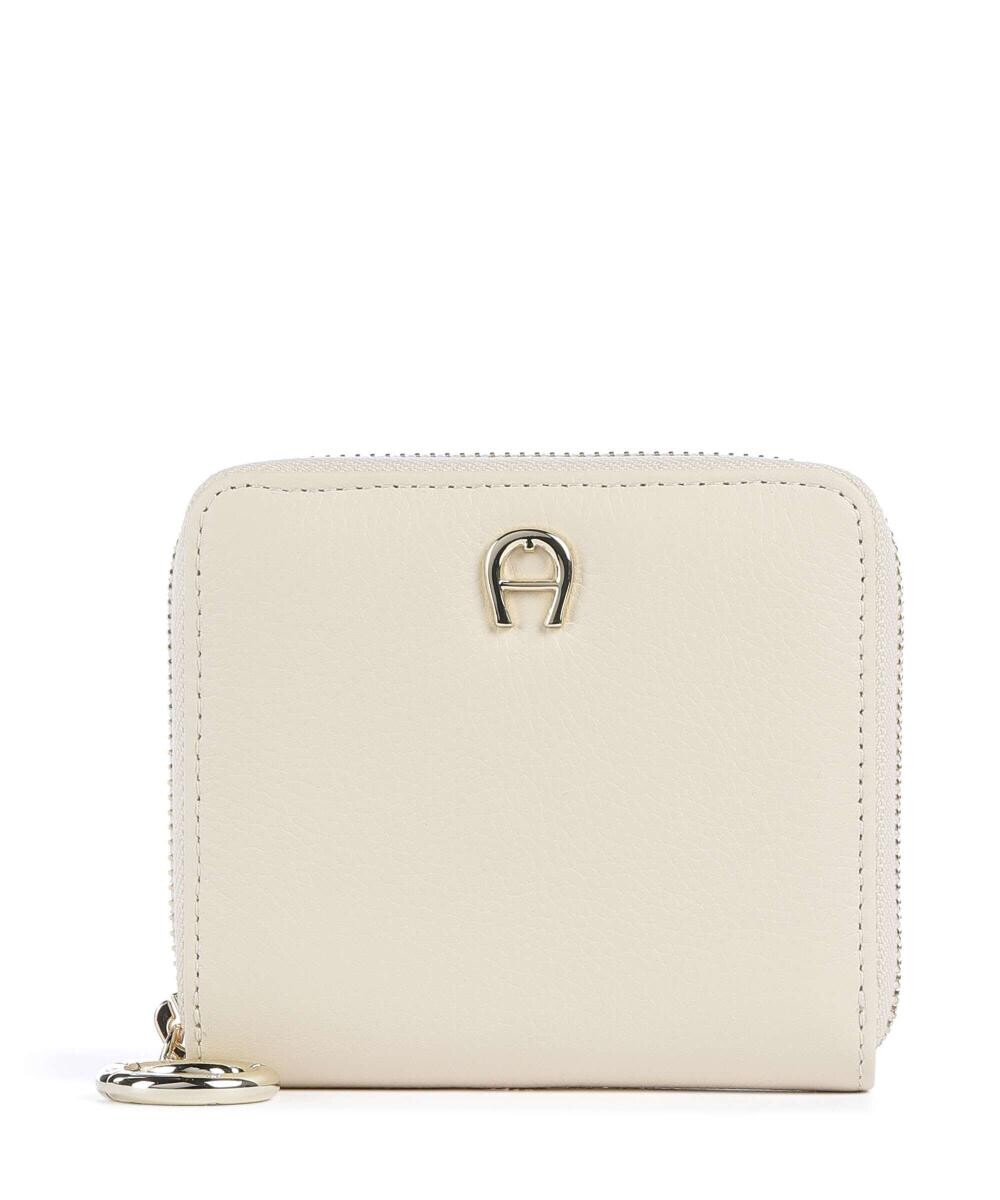 

Кошелек Zita из зернистой яловой кожи Aigner, белый
