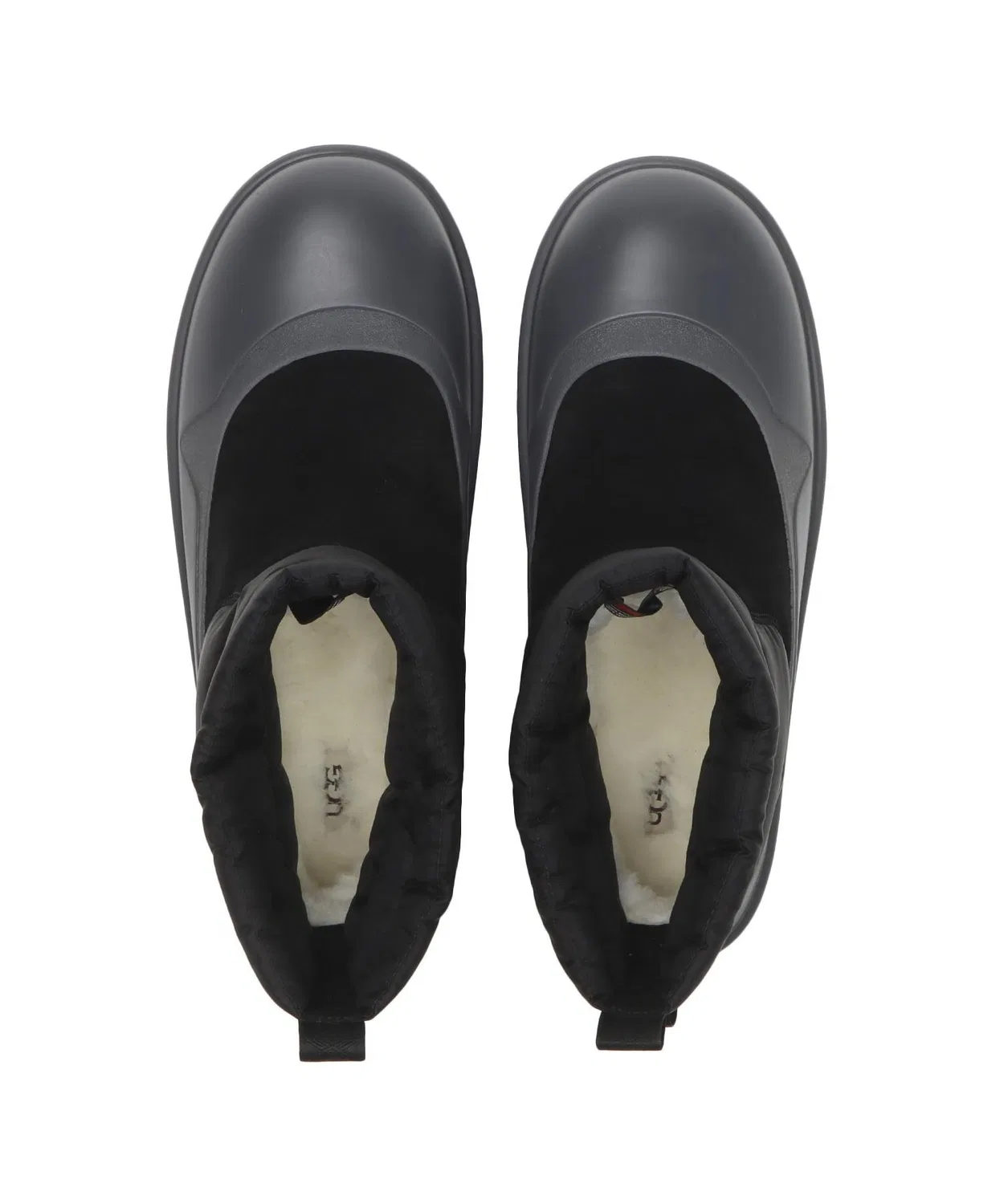 Ботинки CLASSIC MINI MOD UGG из кожи с мехом ブラック — фото 3