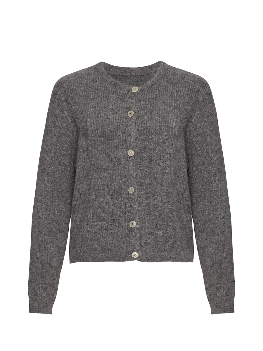 

Вязаный кардиган Lilavie Lorii, темно-серый