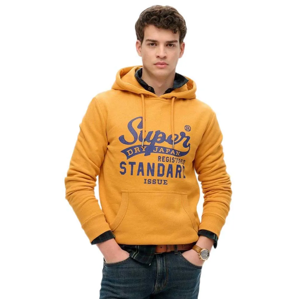 

Худи Superdry Standard Script, желтый