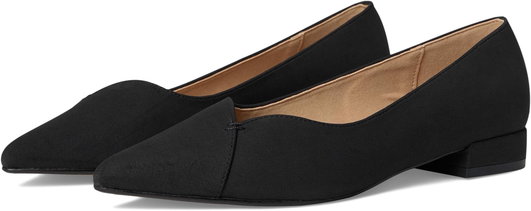 Балетки Journee Collection Women's Carmin, Black Suede