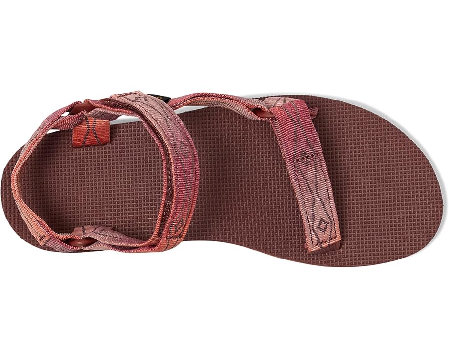 Сандалии Teva Flatform Universal Sunscape, цвет Waterless Scarlet — фото 2