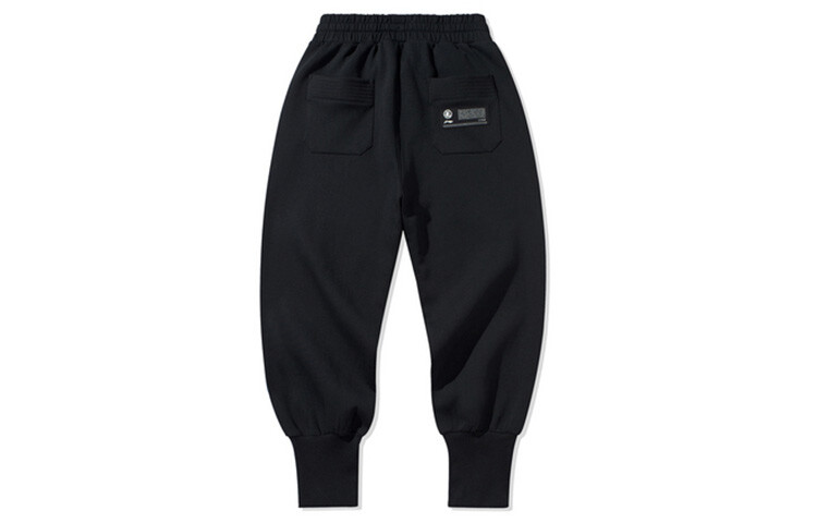 

Трикотажные спортивные штаны мужские черные Lining, черный