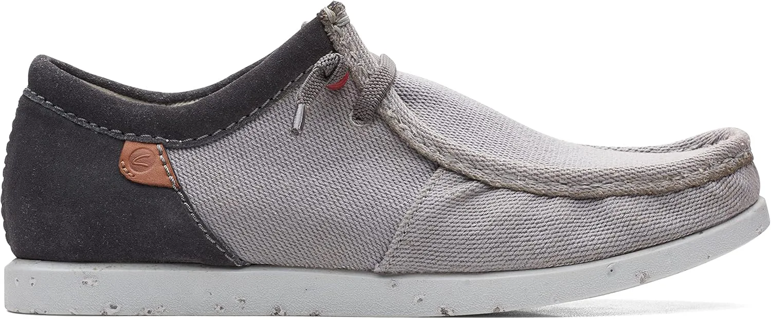 Мужские мокасины Clarks Shacrelite, серый — фото 4