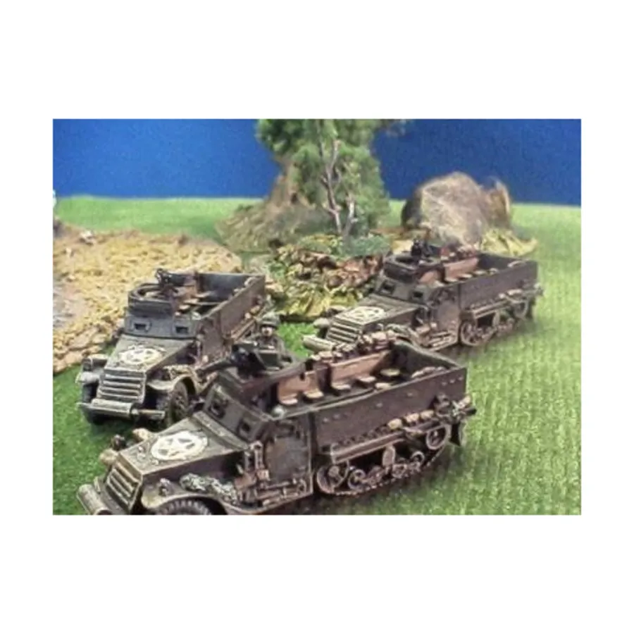 

Полугусеничный M2A1, WWII Command Decision Miniatures - United States - Armored Cars & Other Vehicles (15mm) (Old Glory)
