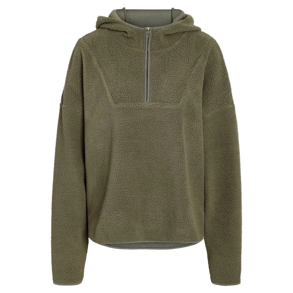 

Толстовка Noisy May Cozy half zip, зеленый