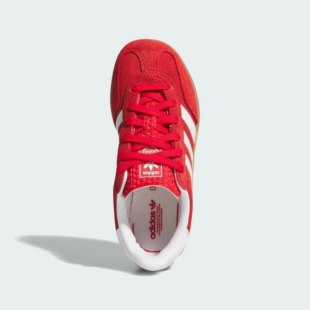 Детские кроссовки Gazelle Indoor / GAZELLE INDOOR CF EL C Adidas, Red — фото 3