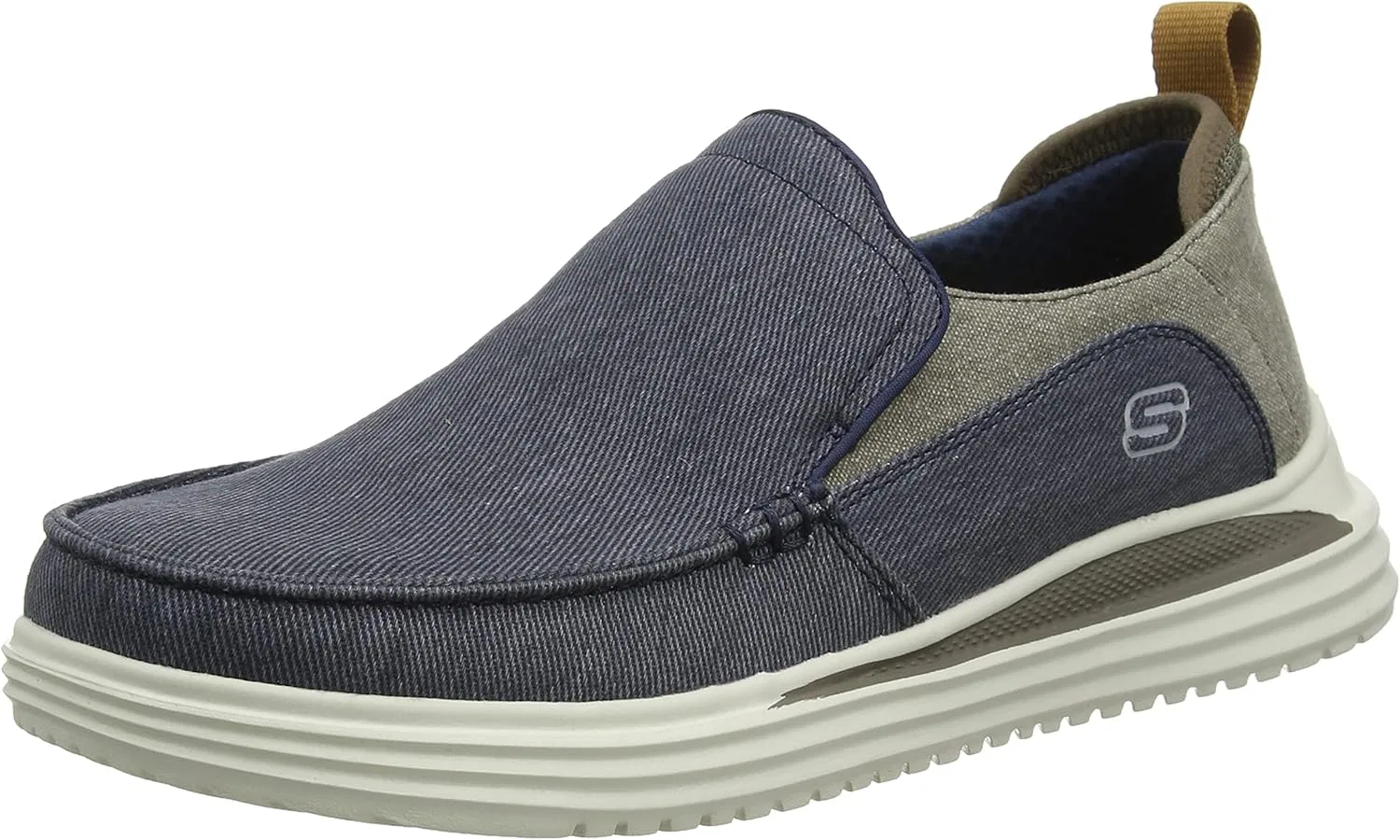 Лоферы Skechers, Navy, brown