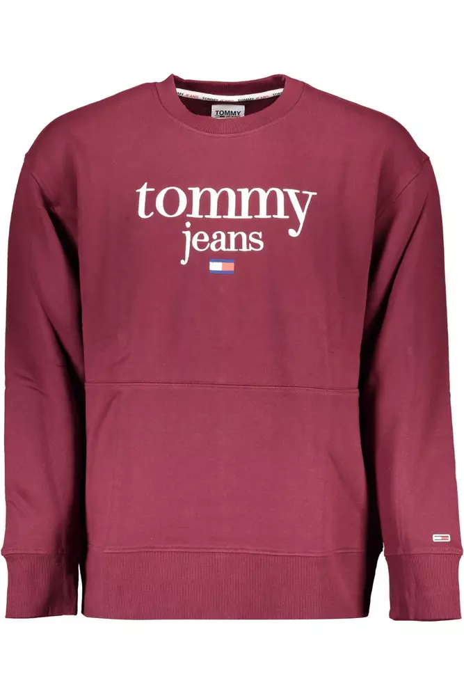 

Фиолетовый хлопковый мужской свитер Tommy Hilfiger