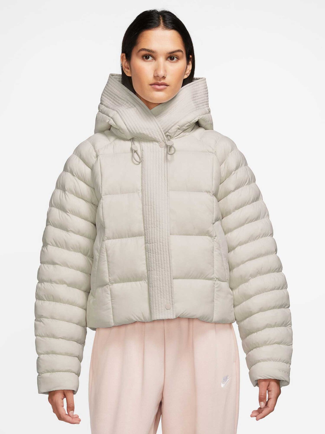 

Куртка Nike W NSW ESSNTL PRIMA PUFFER, бежевый