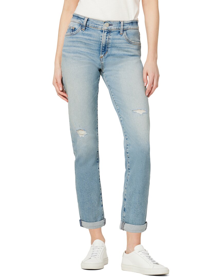 

Джинсы JOE'S Bobby Not Sorry Destruct Boyfriend Straight Leg Jean JOE'S Jeans, синий