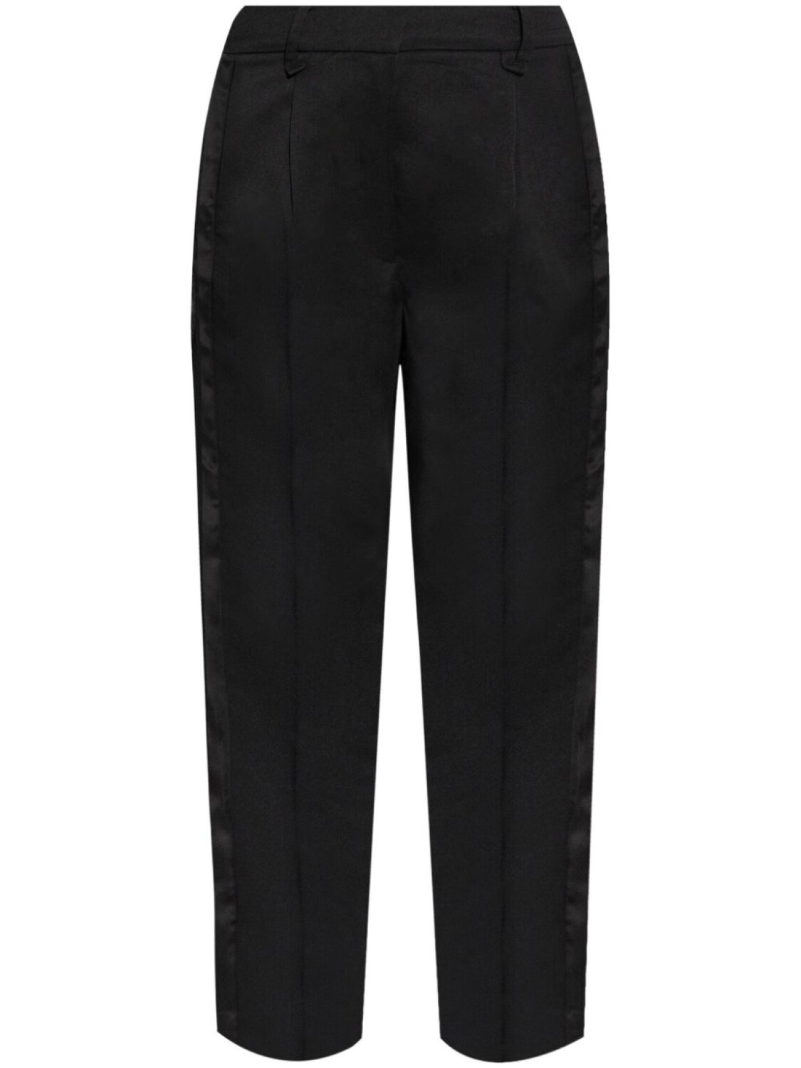

Карманы зауженные брюки AllSaints, черный