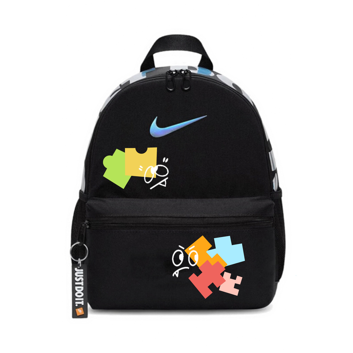 

Nike Тканевый рюкзак с логотипом унисекс черный, Black