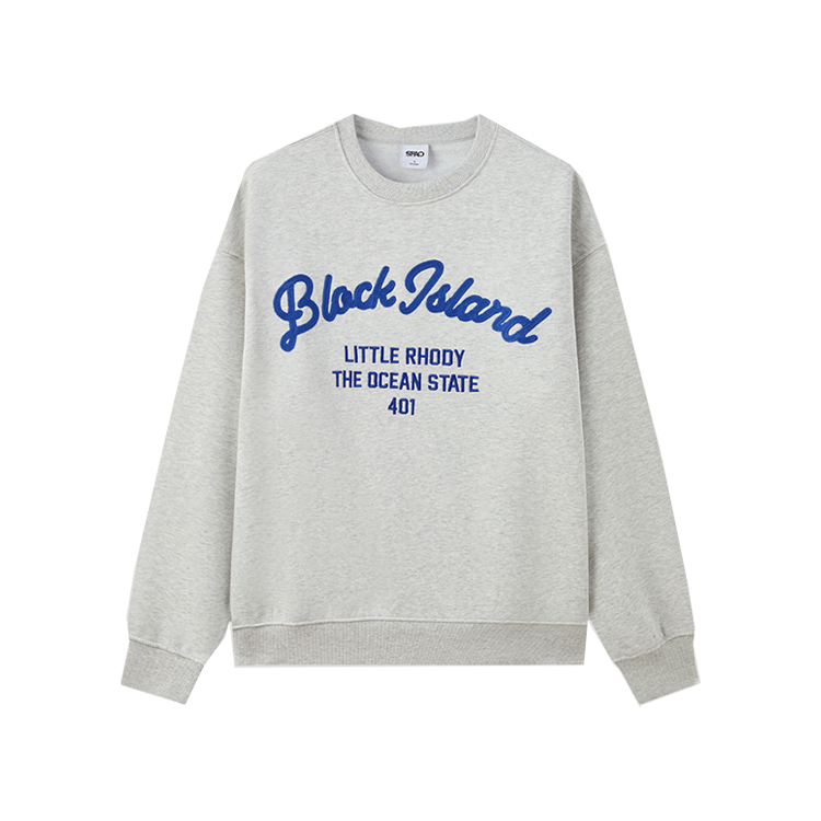 

Свитшот Unisex Crew Neck Moderate SPAO, heather серый