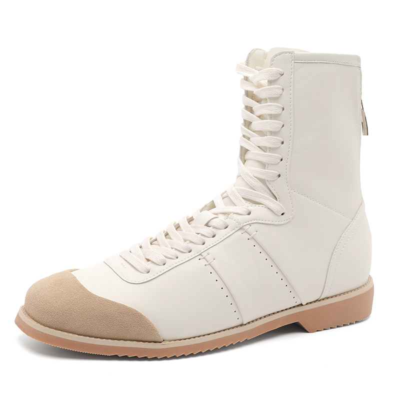 

SOBB Белые ботинки Martin Boots мужские, цвет White