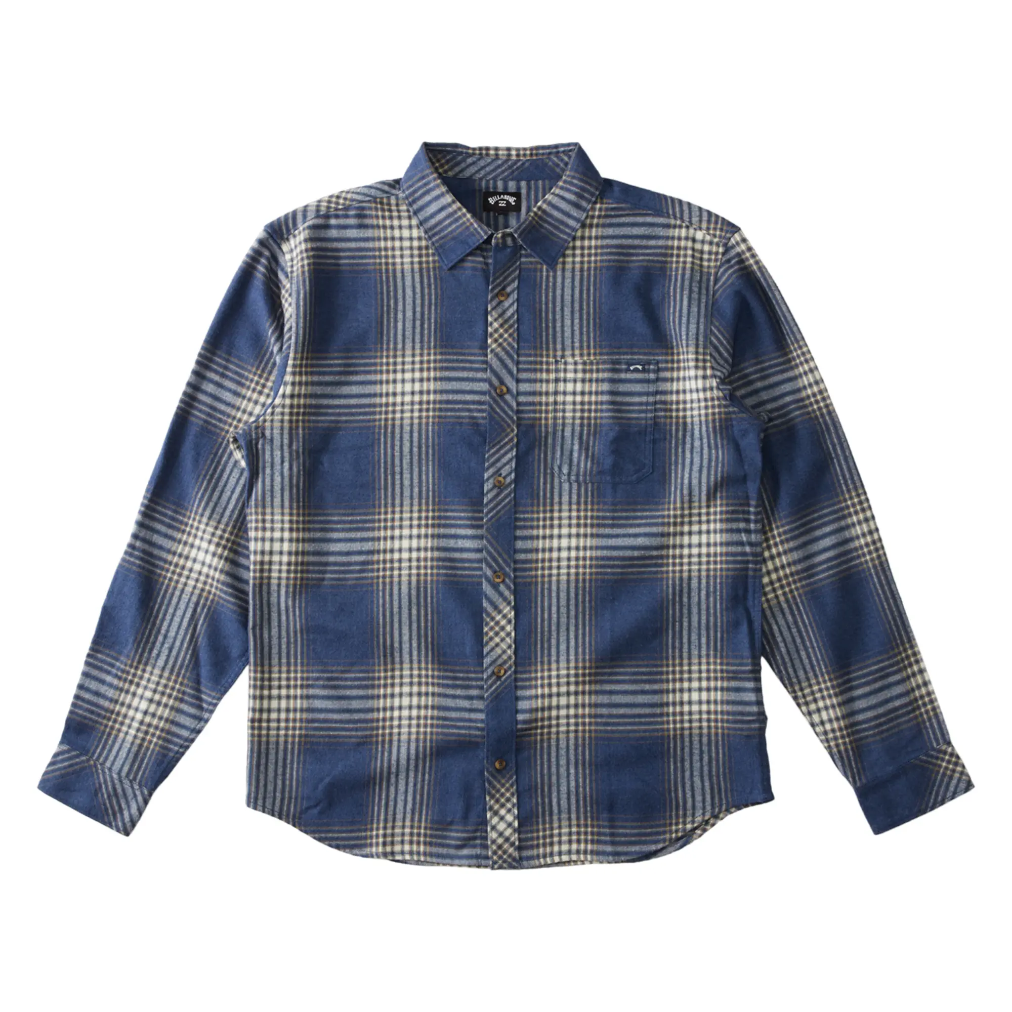 

Мужская фланелевая рубашка Coastline Billabong, Dark Navy