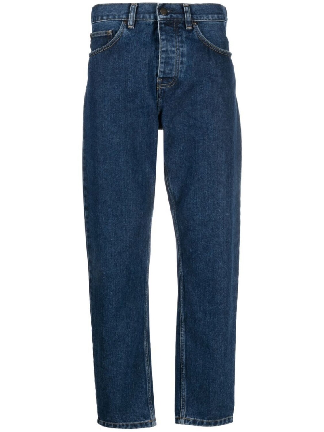 

Carhartt WIP прямые джинсы с заниженной талией, синий