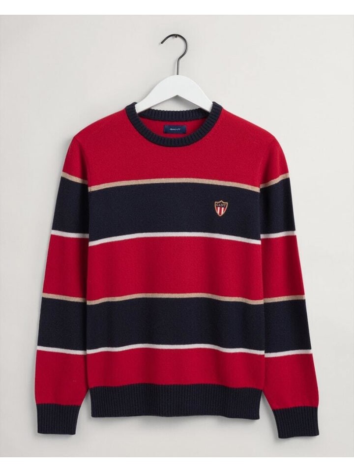 

Пуловер Gant Pullover, цвет equestrian red
