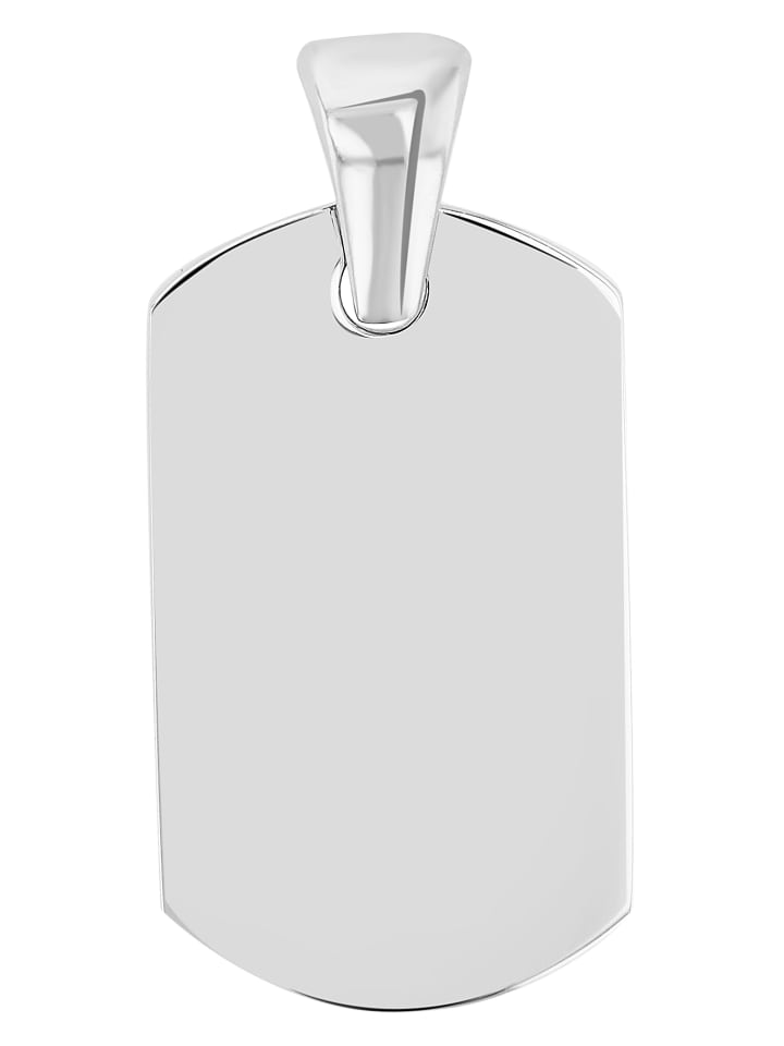 

Adeliás Кулон унисекс - кулон из нержавеющей стали с гравировкой, серебристый