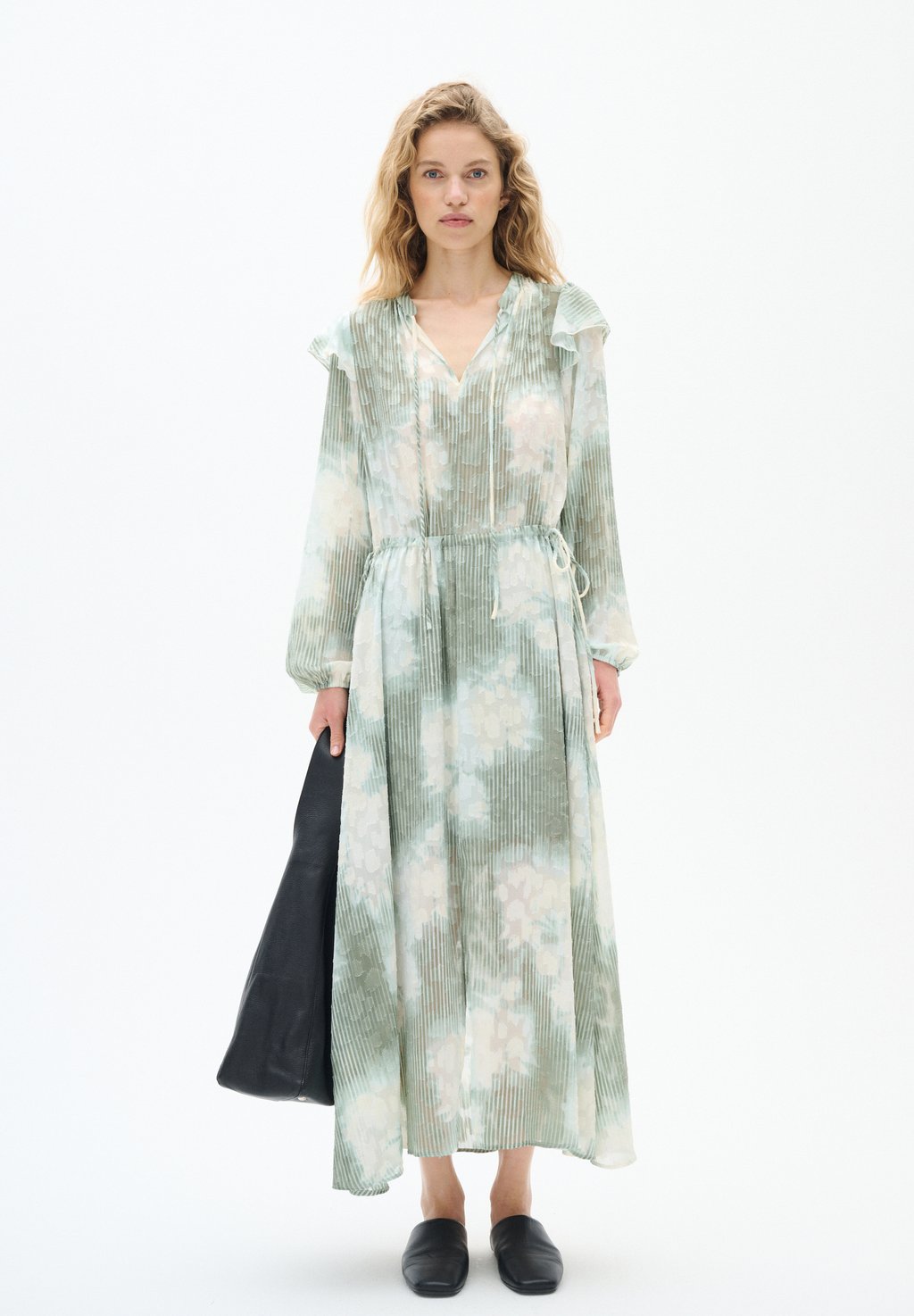 

Платье макси InWear, зеленый