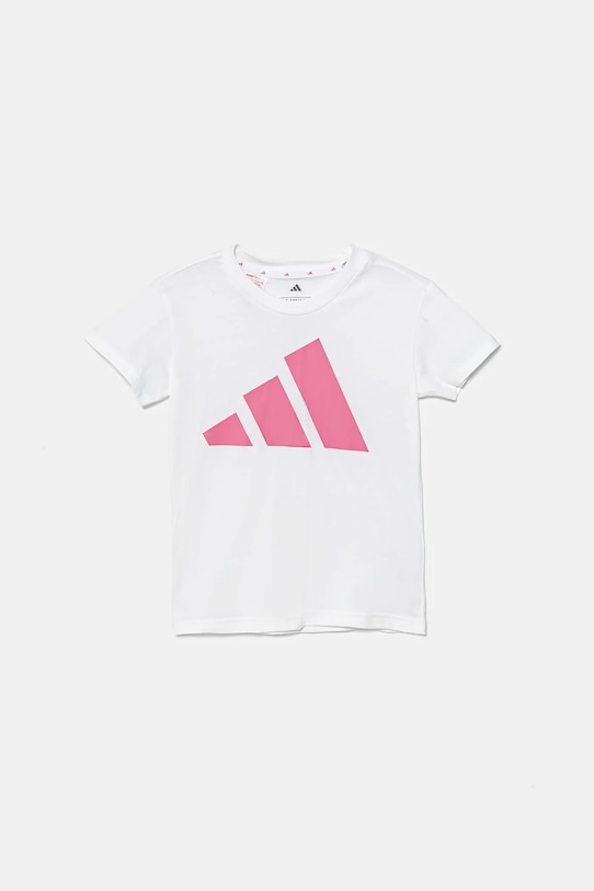 

Детская хлопковая футболка Adidas, белый