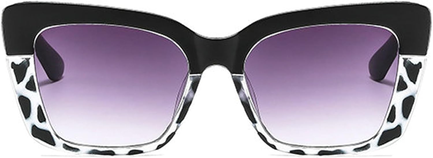 

Мужские солнцезащитные очки Helena Retro Square, женские модные солнцезащитные очки с градиентным переходом цвета "кошачий глаз", трендовые оттенки, защита от ультрафиолета UV400, C3