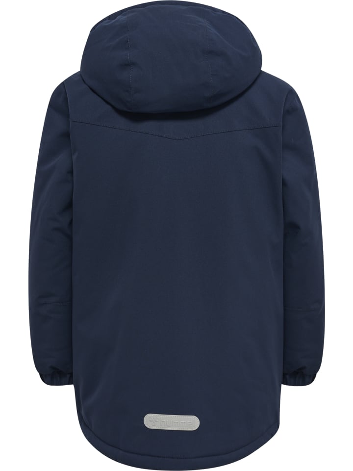 Hummel Куртка на молнии с отверстиями для больших пальцев Hmlconrad Lifestyle для мальчиков, цвет BLACK IRIS — фото 2