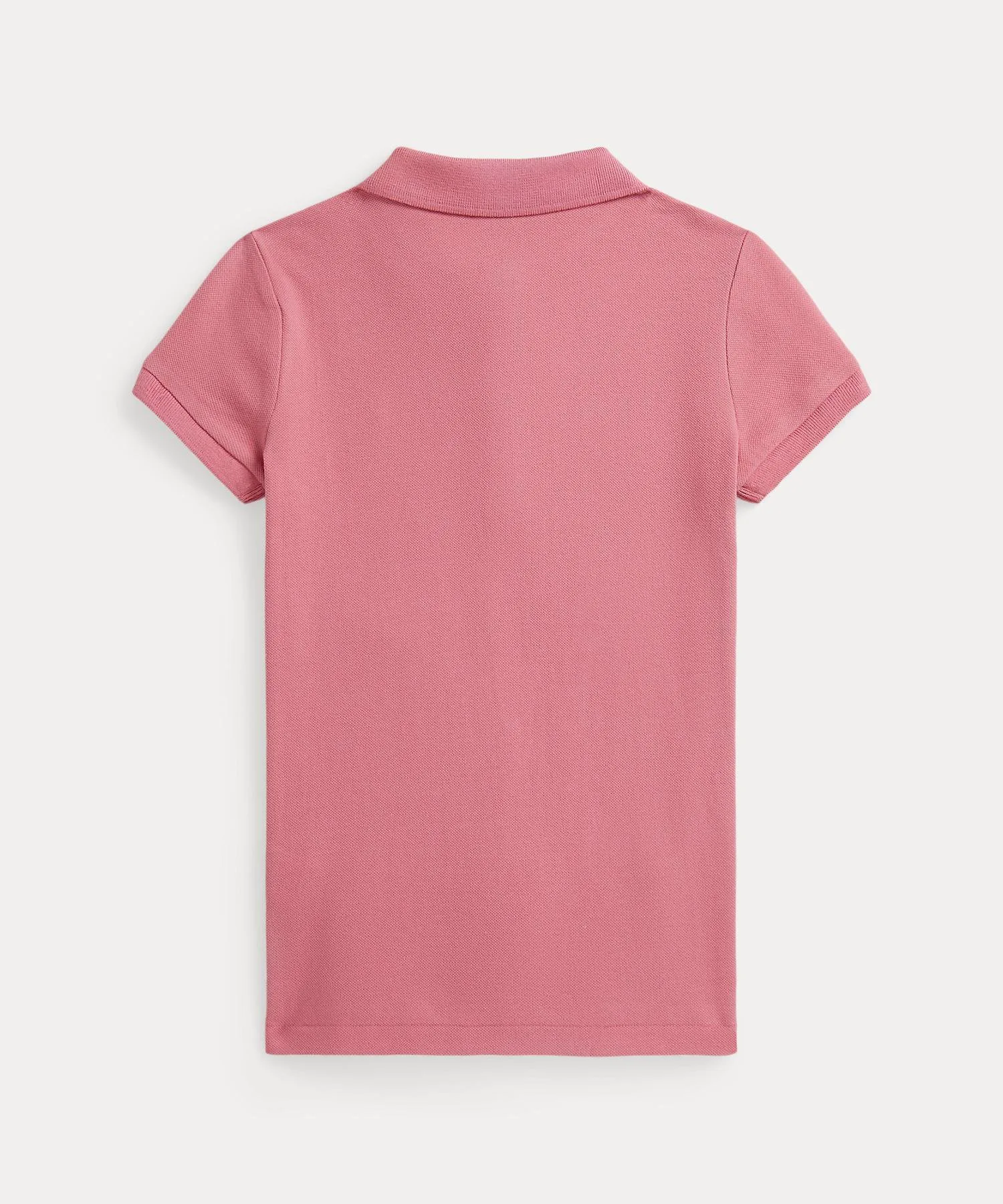 Рубашка-поло из эластичного пике (для девочек 7–16 лет) Polo Ralph Lauren, 650 Pink — фото 2