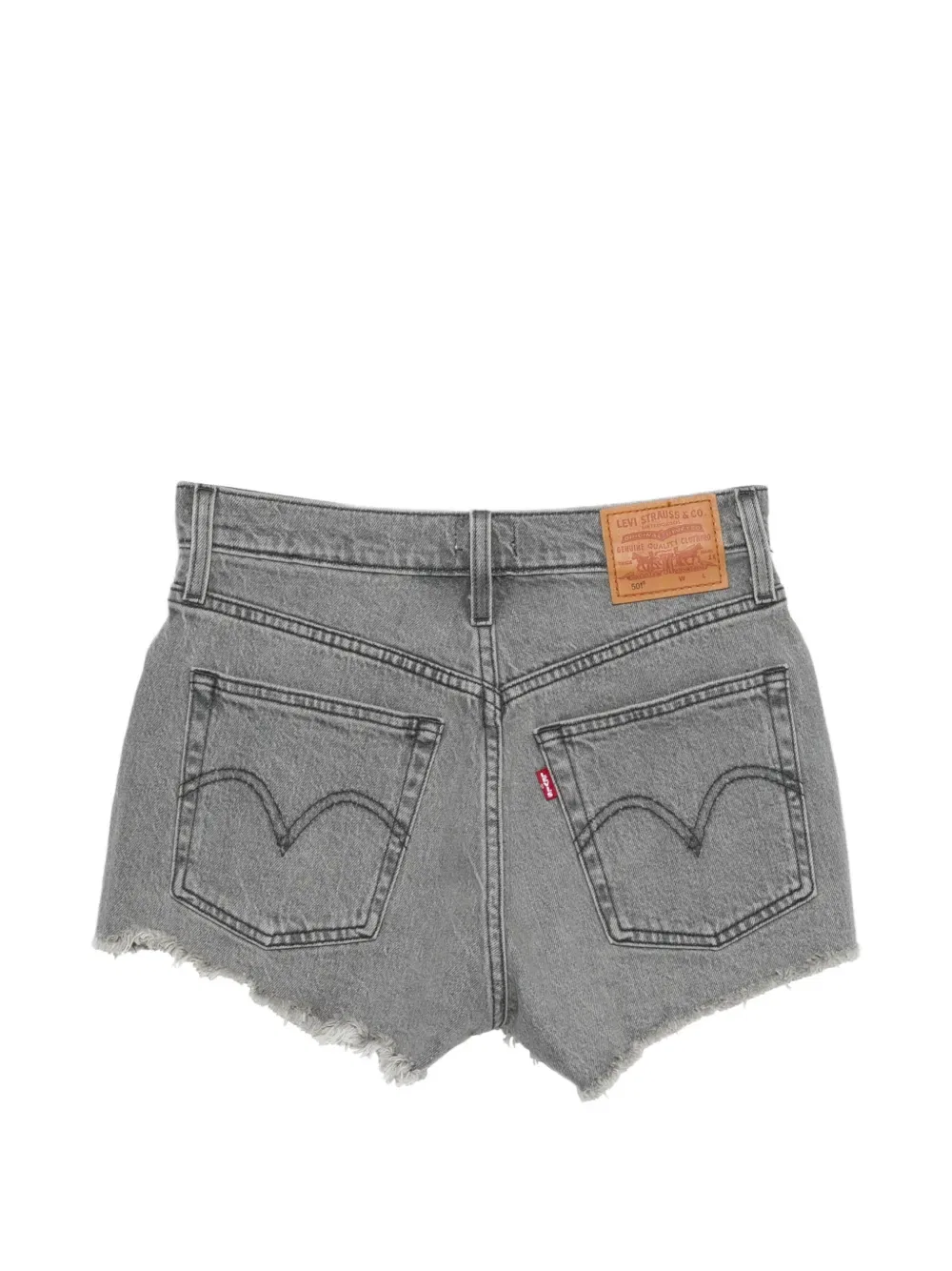 Потертые шорты Levi'S, серый — фото 2