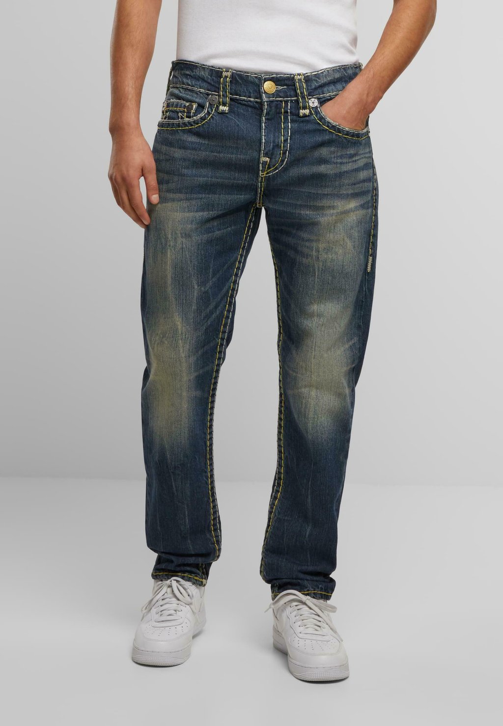 

Джинсы прямого кроя True Religion, темно-синий