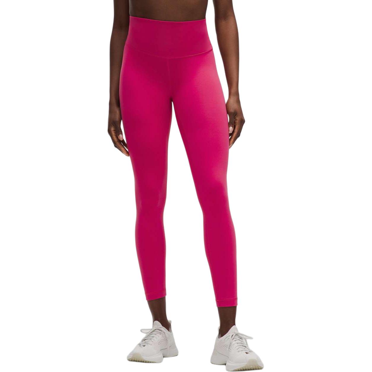 

Женские спортивные брюки Wunder Train 25' Lululemon, raspberry sauce fruit powder/rbco