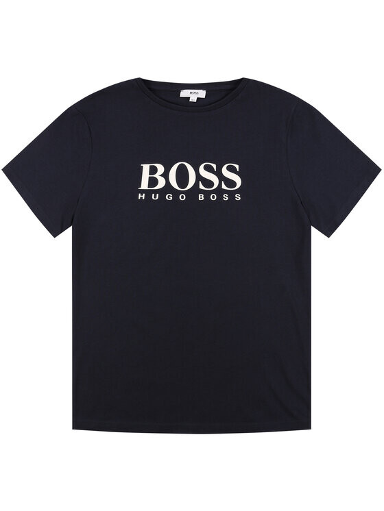 

Футболка стандартного кроя Boss, синий
