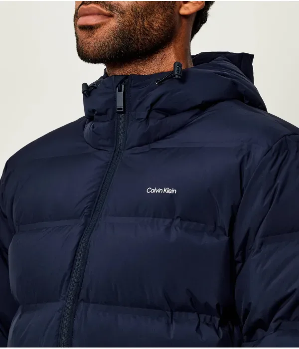 Пуховая куртка regular fit Calvin Klein, темно-синий — фото 4