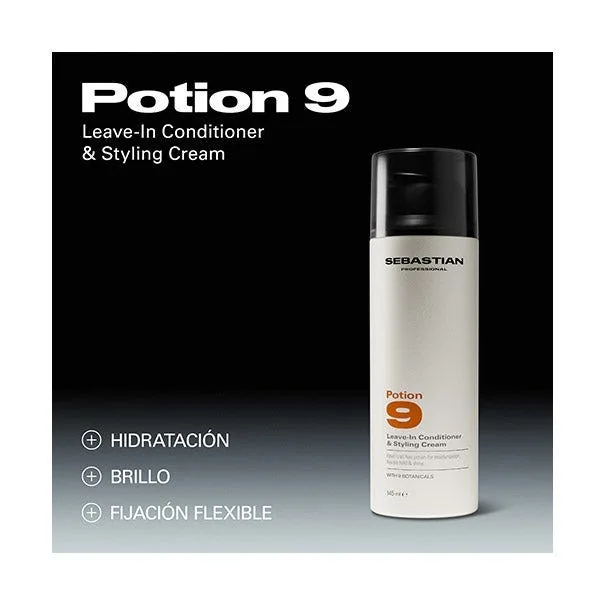 Несмываемый кондиционер для укладки волос SEBASTIAN Potion 9 145 мл — фото 3