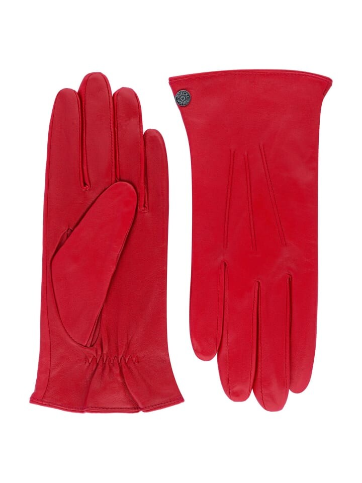 

Кожаные перчатки Roeckl Handschuh, красный